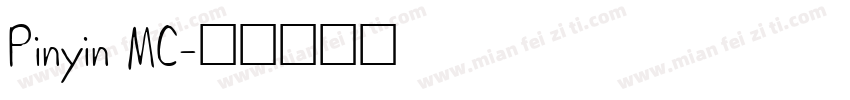 Pinyin MC字体转换